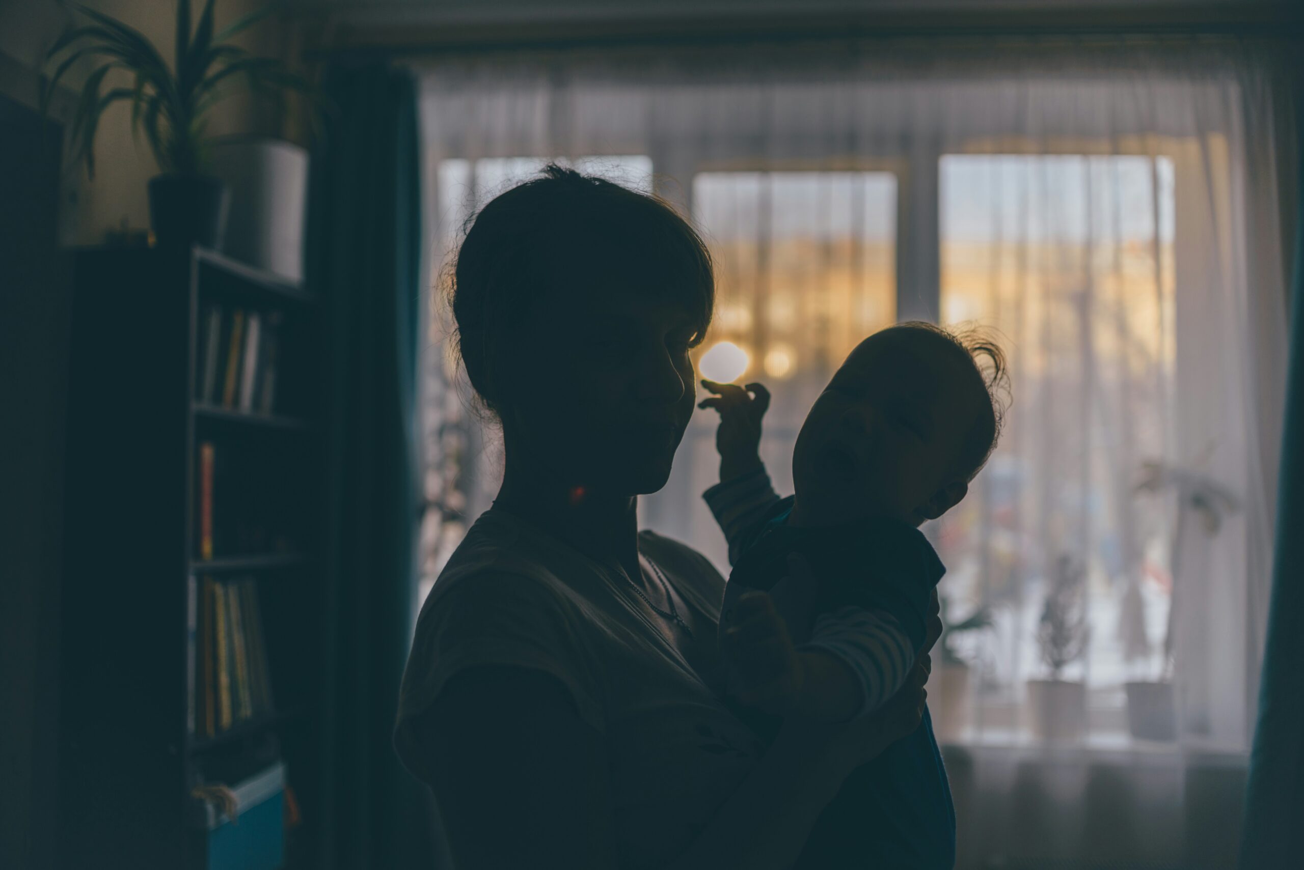 Mother and son